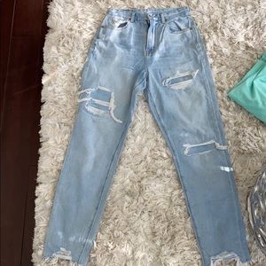 American Eagle Curvy Mom Jeans